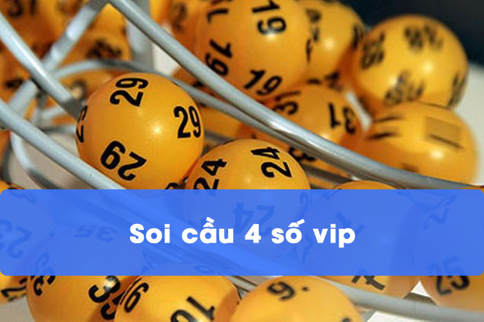 Soi cầu 4 số lô vip