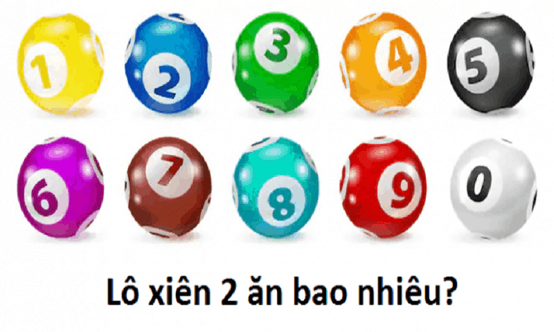 Cách tính tiền lô xiên 2 chính xác nhất