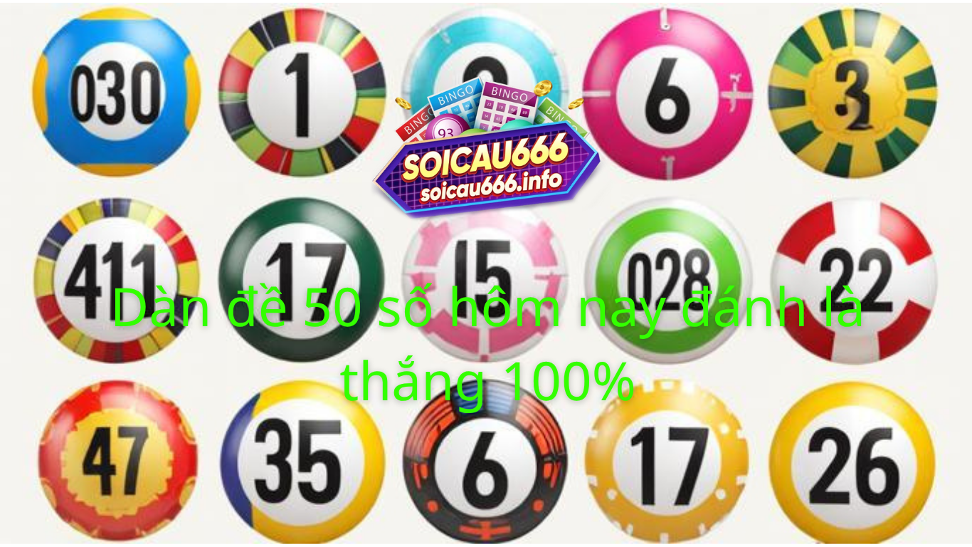 dàn đề 50 số